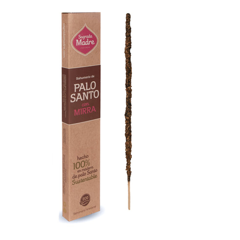 Sahumerio Palo Santo con Mirra - Sagrada Madre
